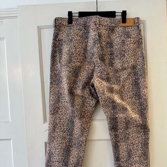 Dear John Snow Leopard Blair Slim Straight Jeans size 31 (12) - Picture 4 of 9
